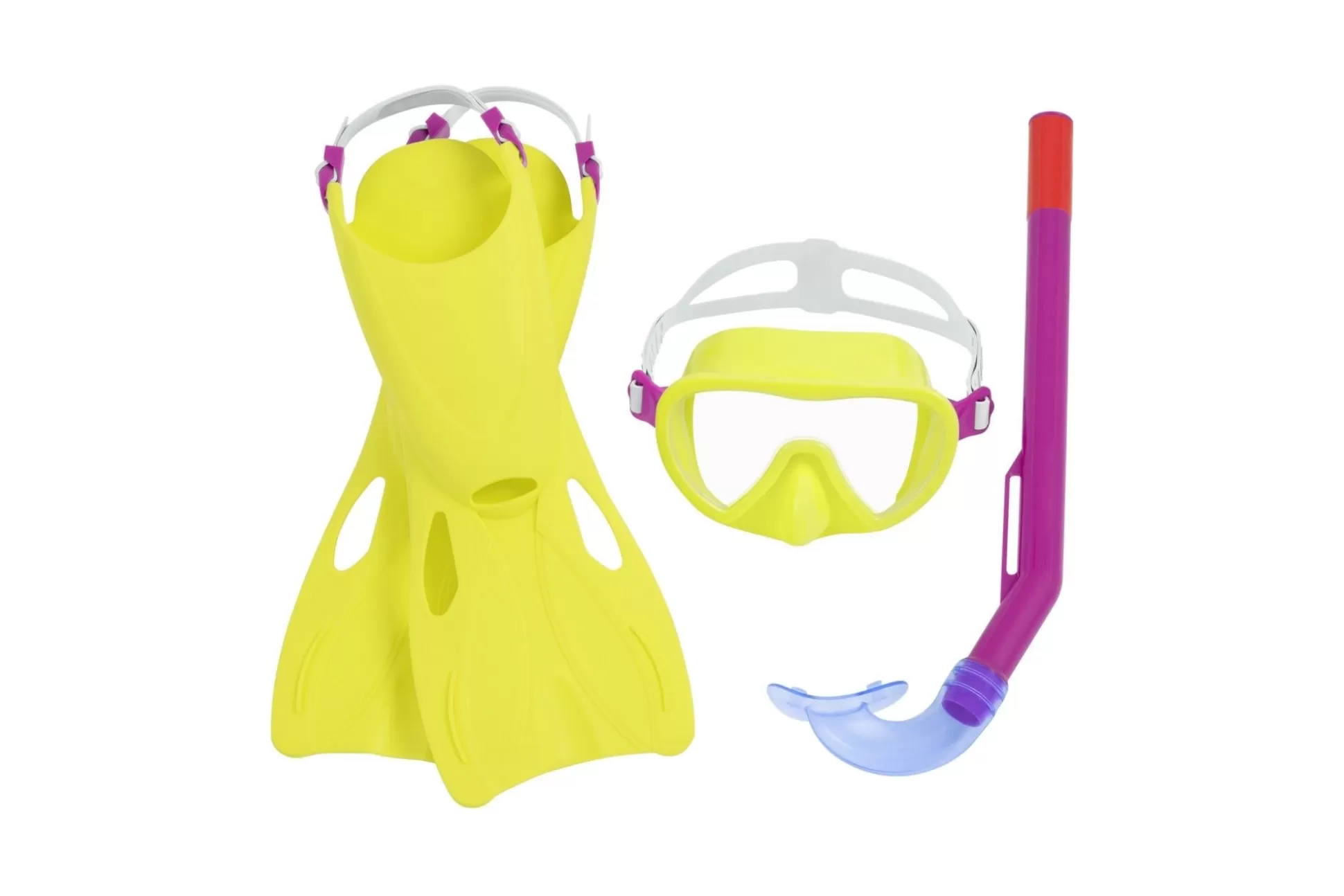 Bestway ® Crusader Essential Child 3+ Snorkel Set With Fins Outlet