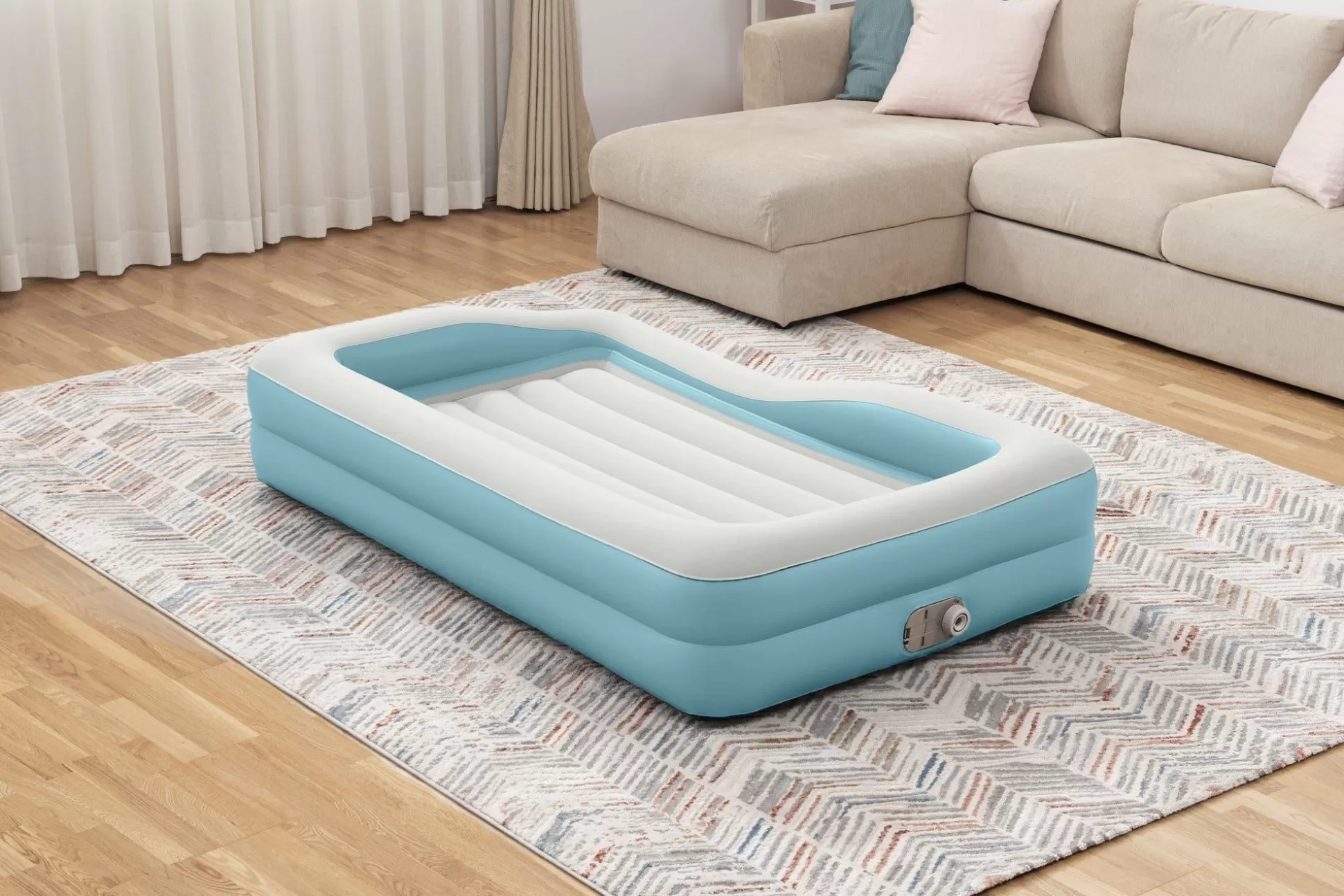 Bestway Easy-In Kids Air Mattress With Built-In Ac Pump Clearance