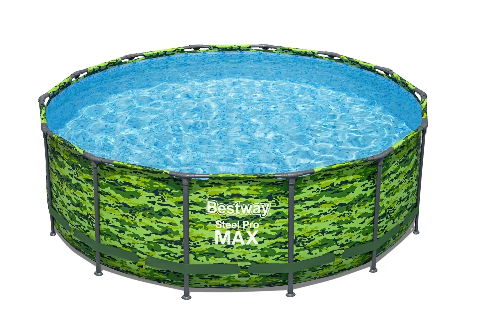 Bestway Steel Pro Max 14' X 48 Above Ground Pool Set Round Fashion