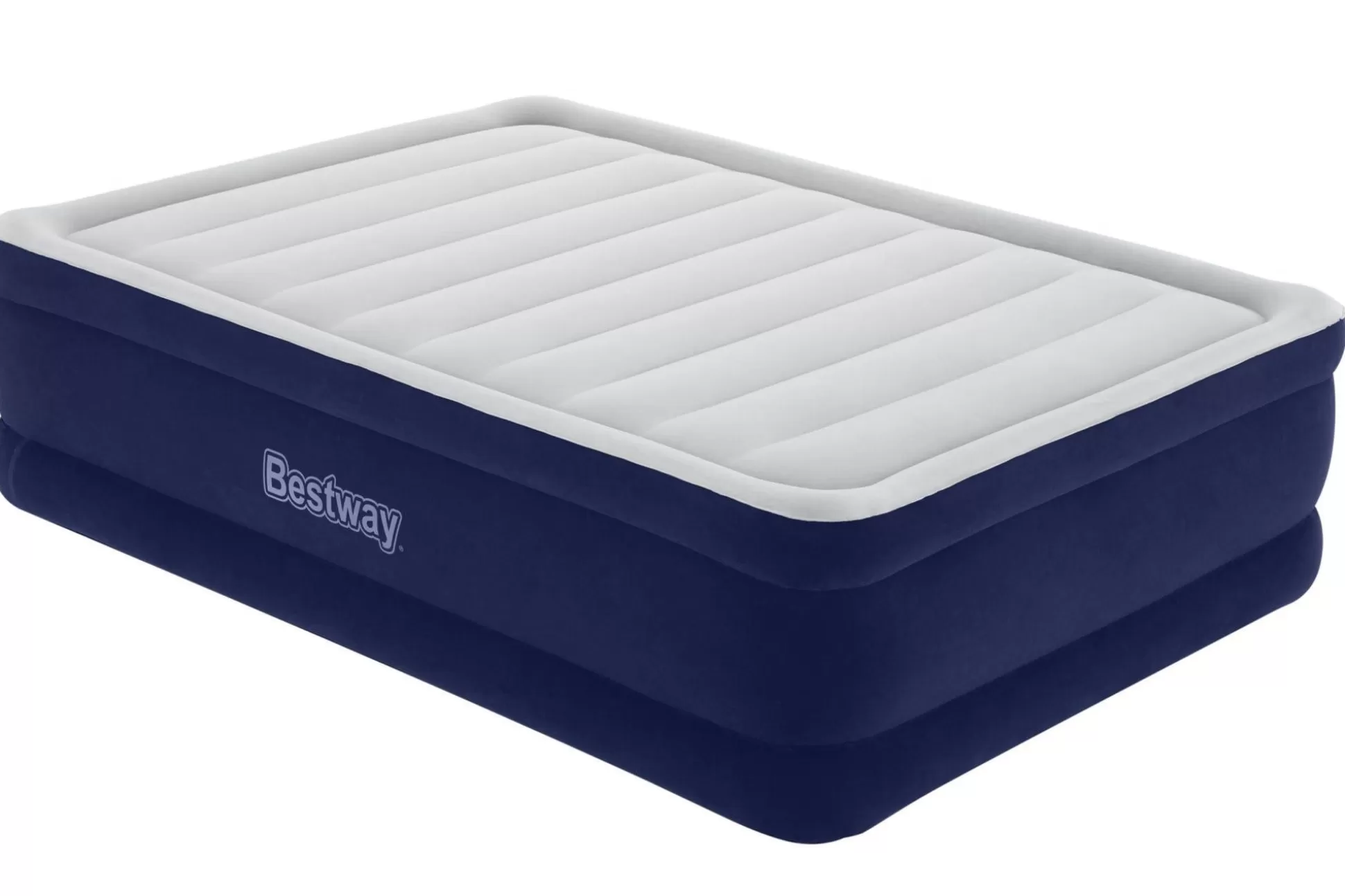 Bestway Tritech Air Mattress Queen 22 In. With Built-In Ac Pump And Antimicrobial Coating Sale