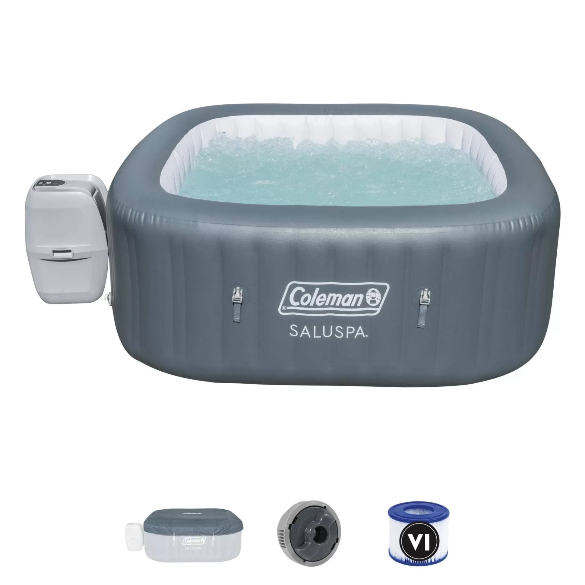 Bestway Coleman Saluspa Energysense Airjet Inflatable Hot Tub Spa 4-6 Person Shop