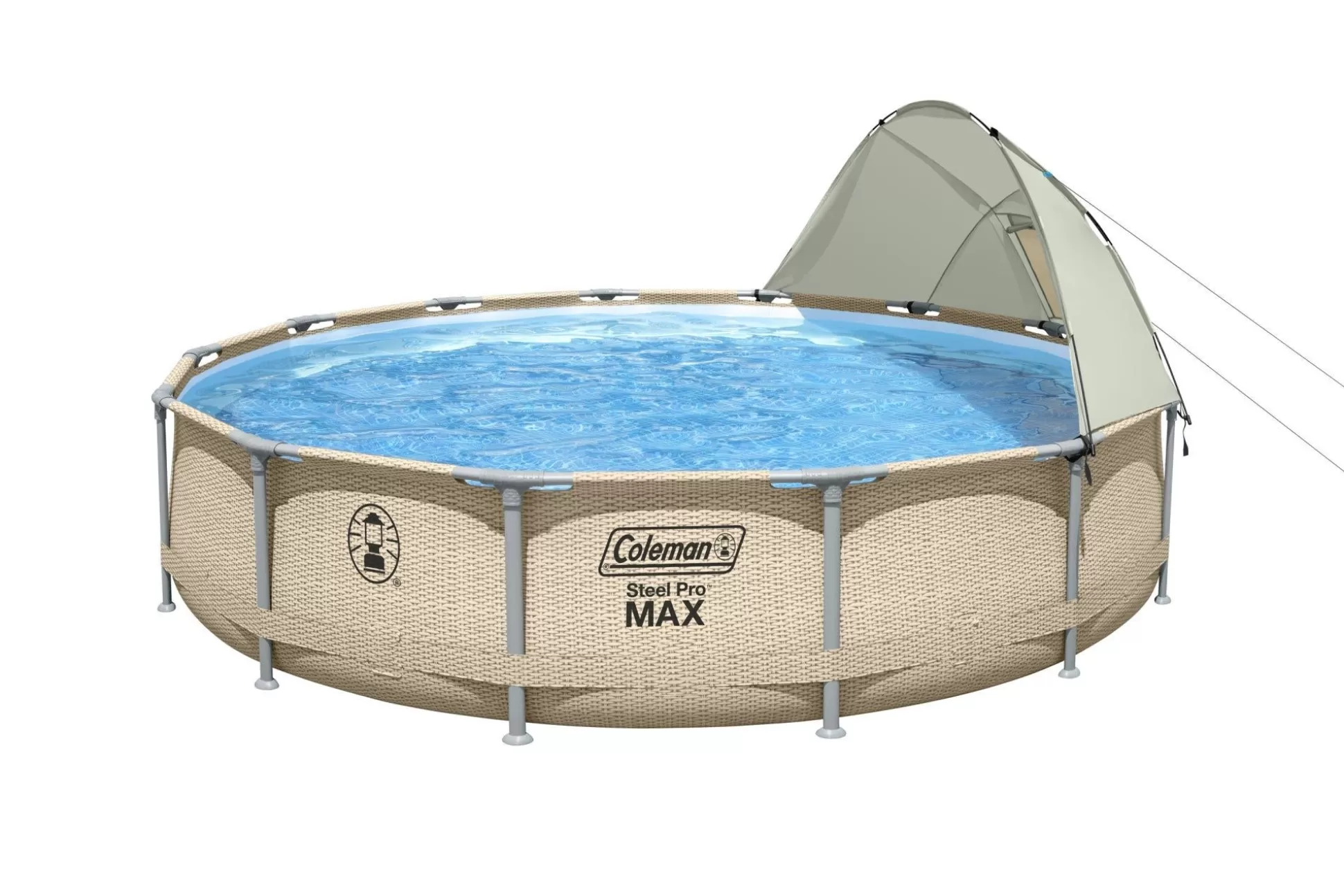 Bestway Coleman Steel Pro Max 14' X 33 Round Metal Frame Above Ground Pool Set Cheap