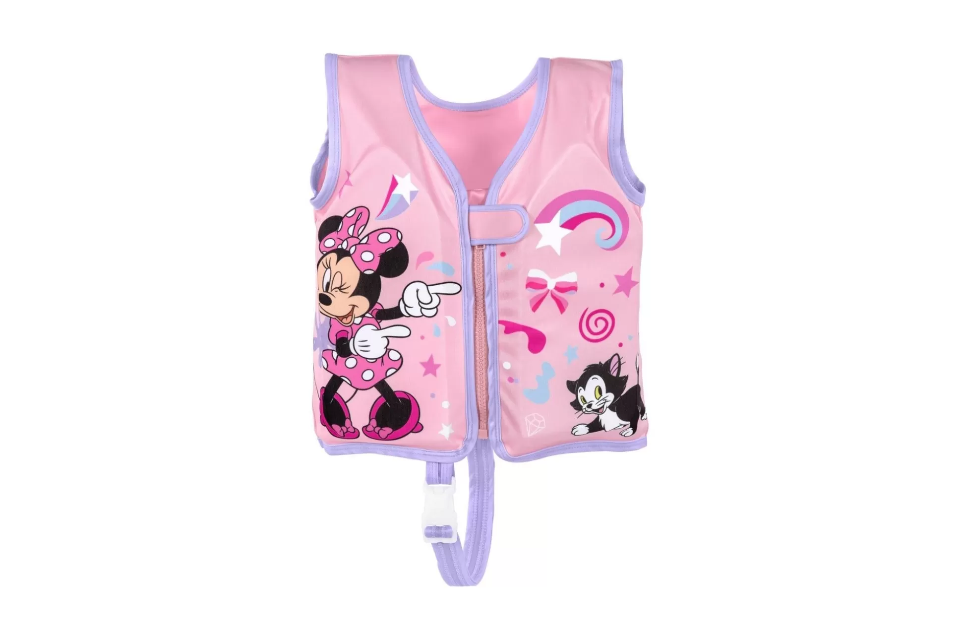 Bestway Disney Junior Minnie Mouse Pink Fabric Child Swim Vest, Medium To Large Clearance