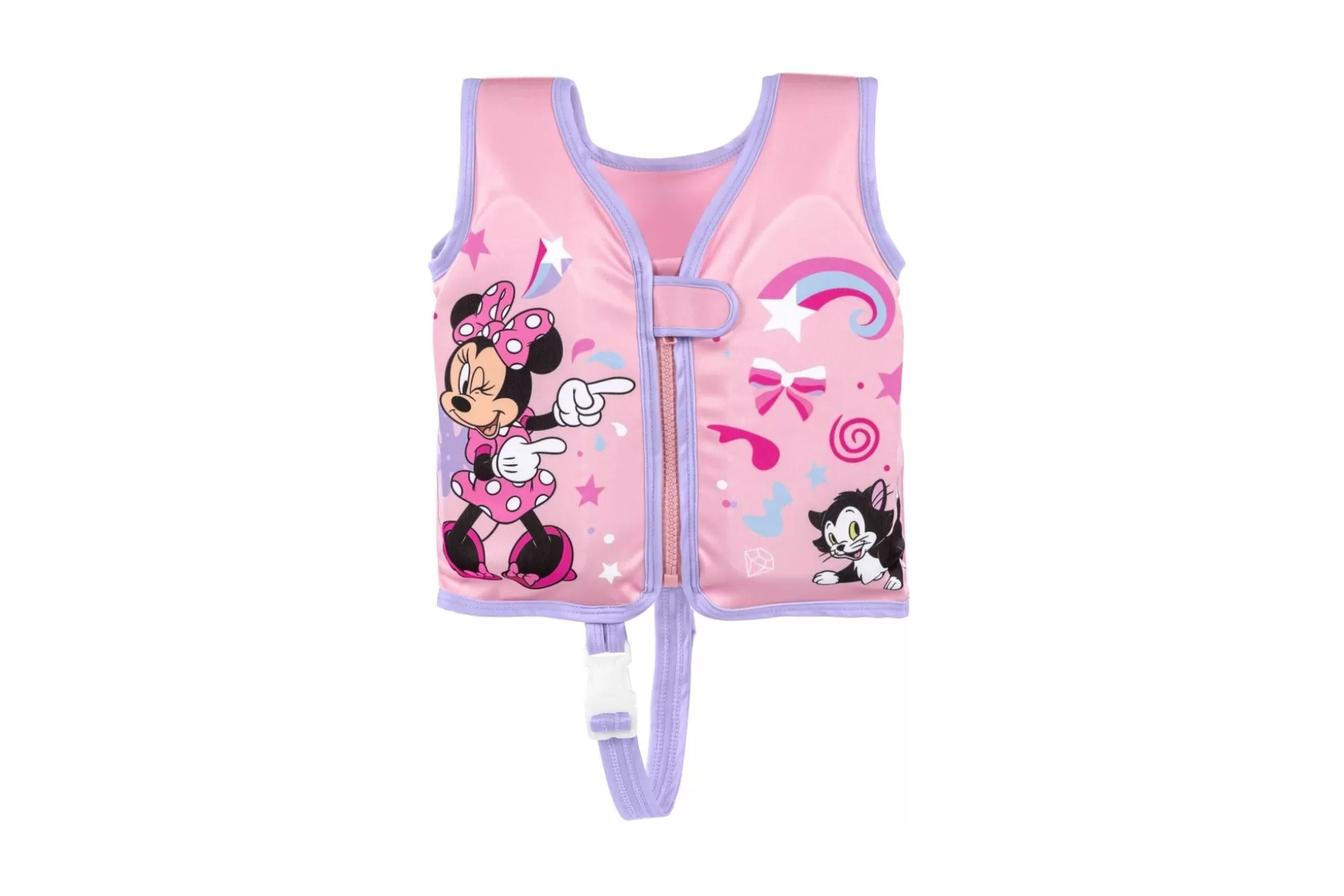 Bestway Disney Junior Minnie Mouse Pink Fabric Child Swim Vest, Small To Medium New