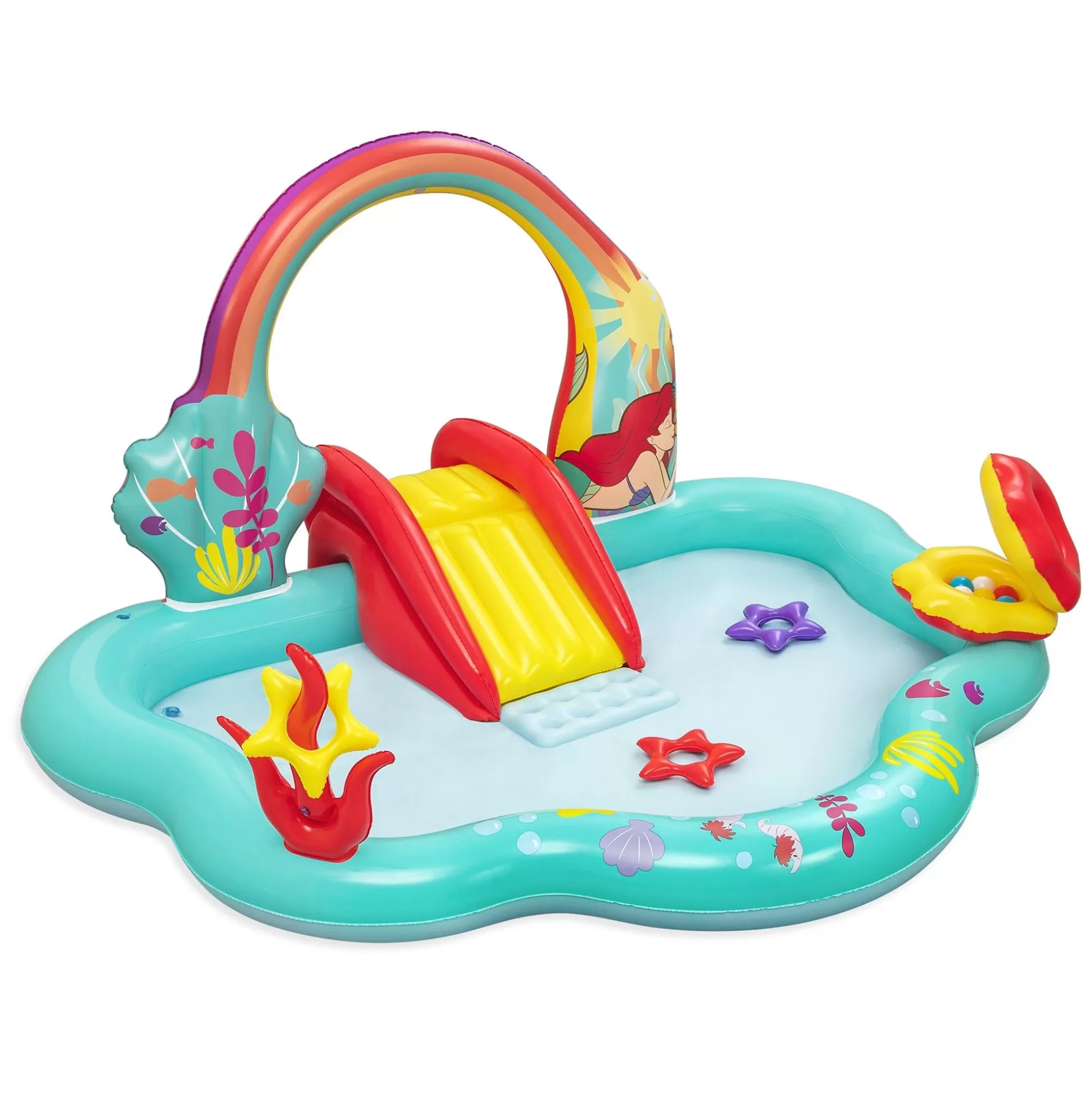 Bestway Disney Little Mermaid Inflatable Kids Water Play Center Online