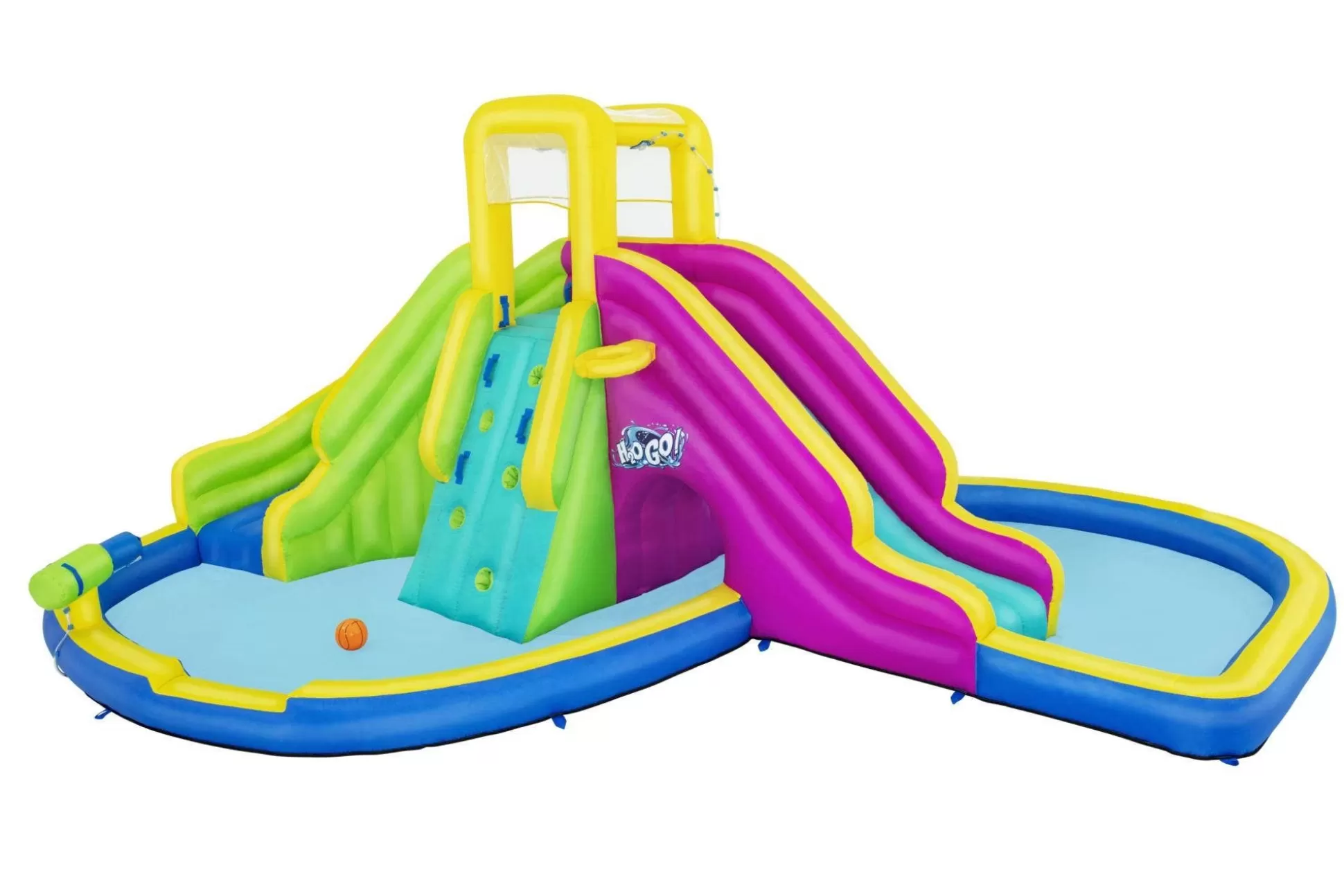 Bestway H2Ogo! Funfinity Splash Kids Inflatable Water Park 19' Online