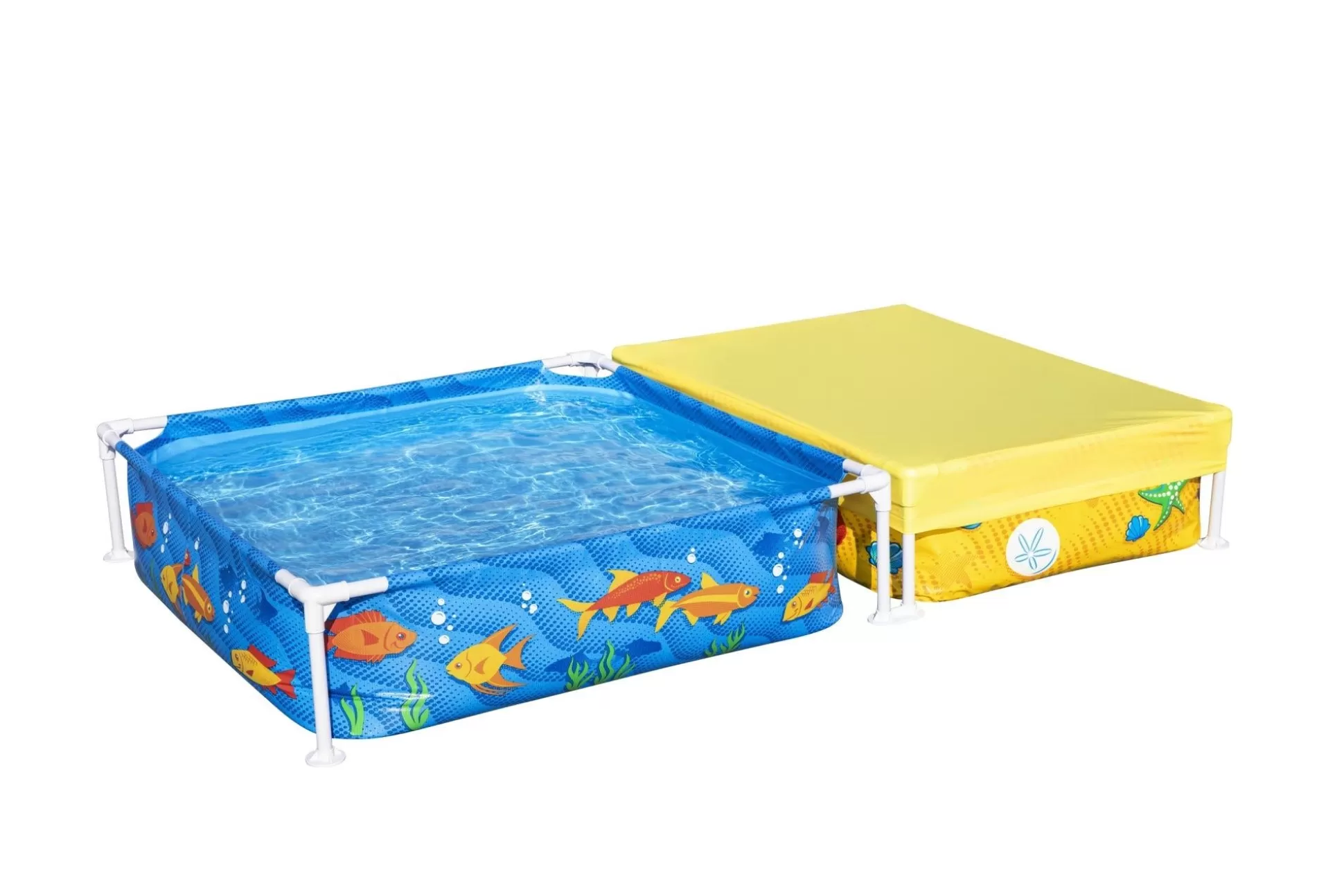 Bestway H2Ogo! My First Frame Above Ground Pool And Sandpit Combo Best Sale