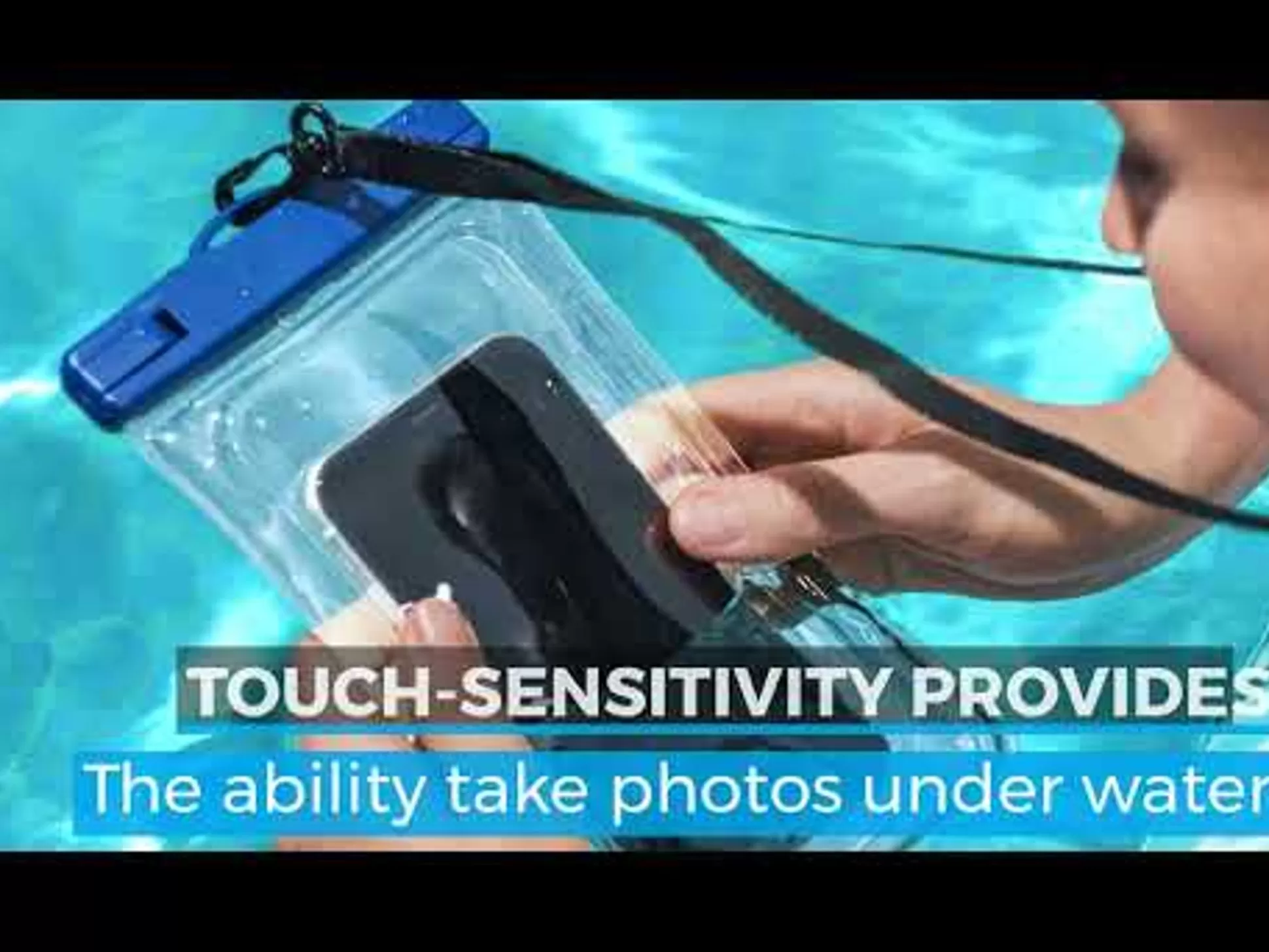 Bestway H2Ogo! Splash Guard Waterproof Smart Phone Case, Most Iphone/ Samsung/ Android Phones Up To 7" Long Sale