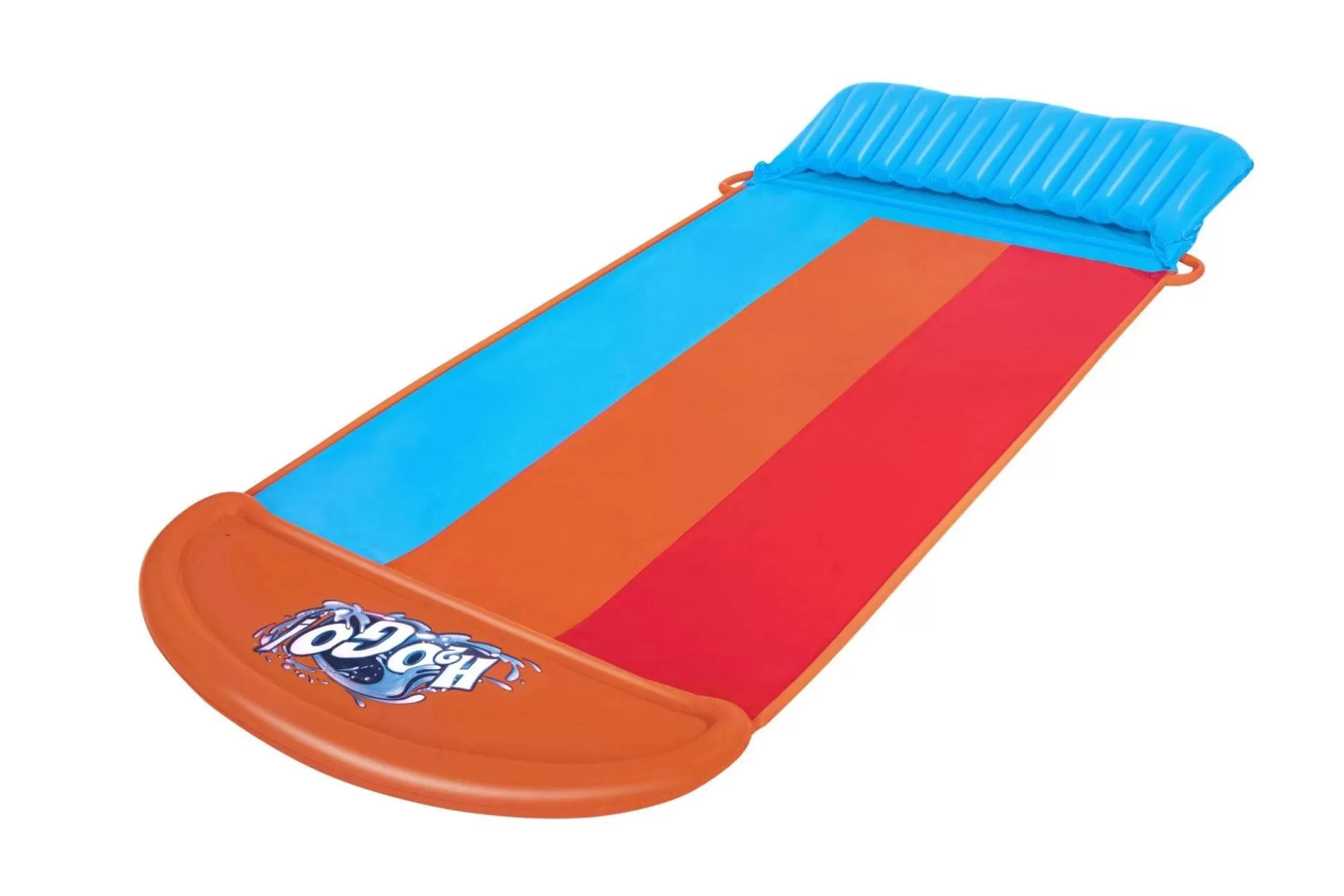 Bestway H2Ogo! Triple Water Slide With Tsunami Splash Ramp 16' Outlet